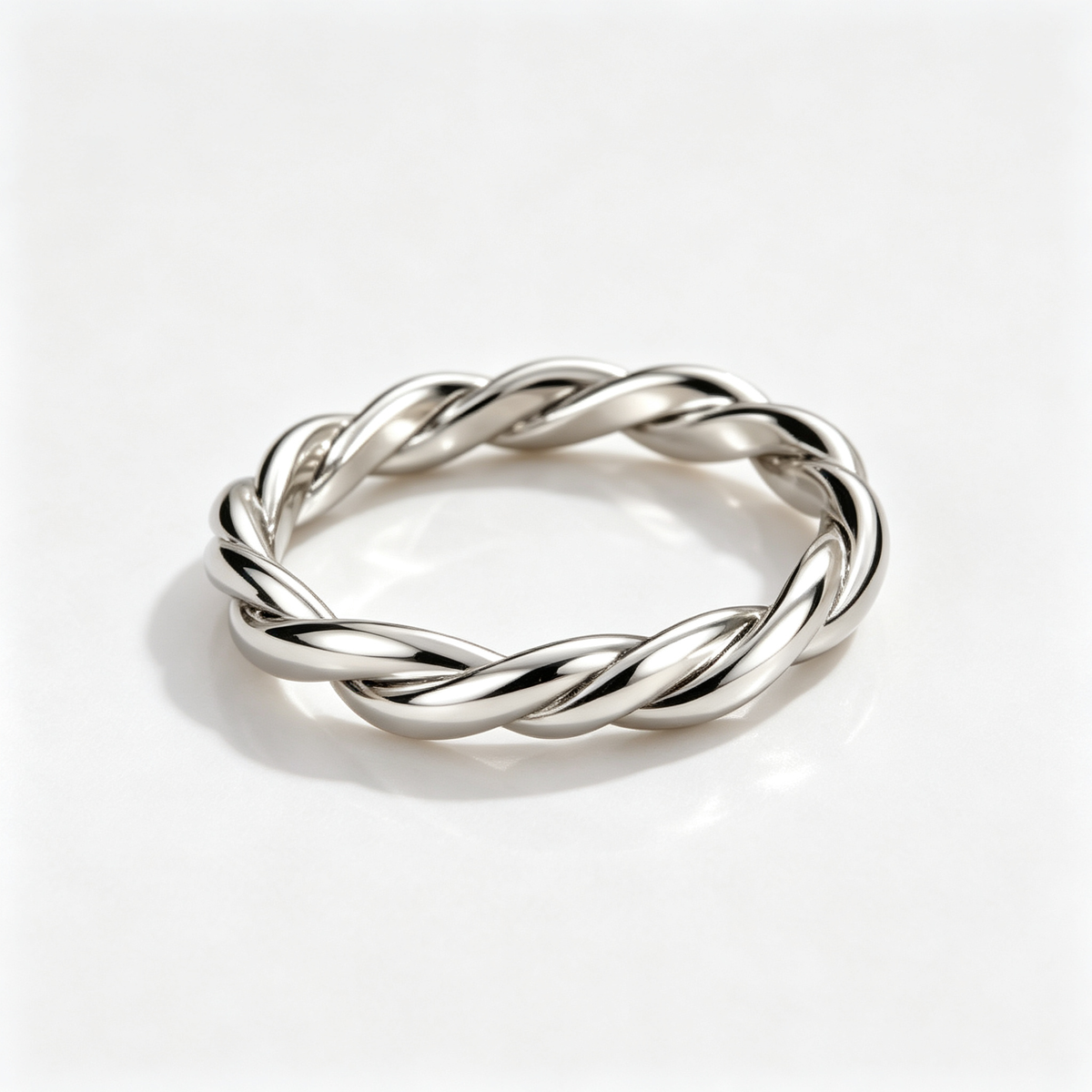 Twisted Ring | Sculptural Twist Band Ring