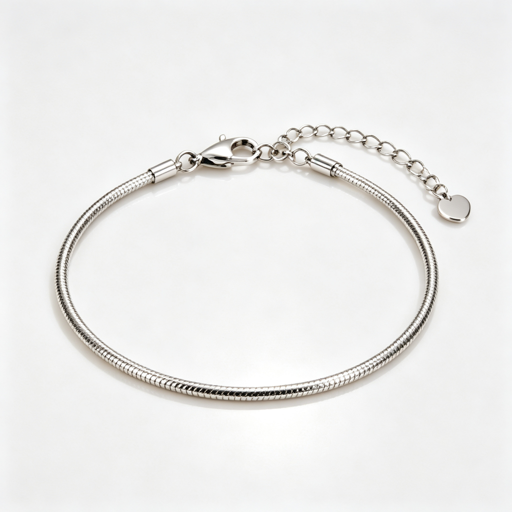 Snake Chain Bracelet | Minimal Fluid Link Bracelet