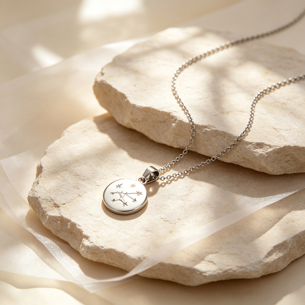 Zodiac Necklace | Personalized Zodiac Symbol Pendant