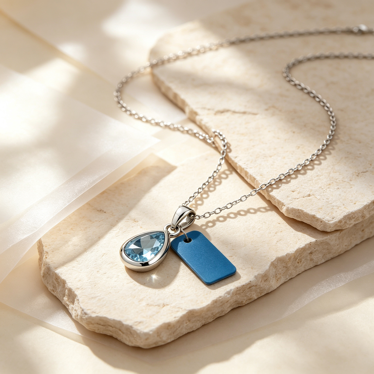 Birthstone Necklace | Personalized Birth Month Pendant